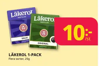 Tempo LÄKEROL 1-PACK erbjuda