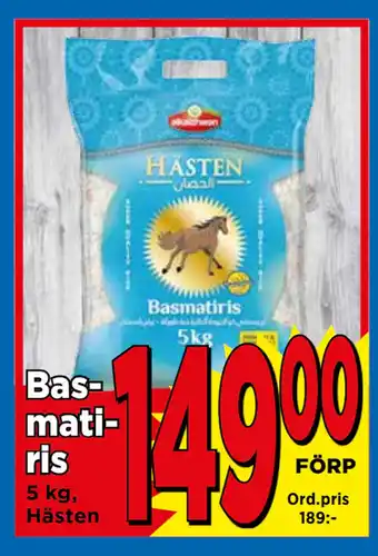 Supergrossen Basmatiris erbjuda