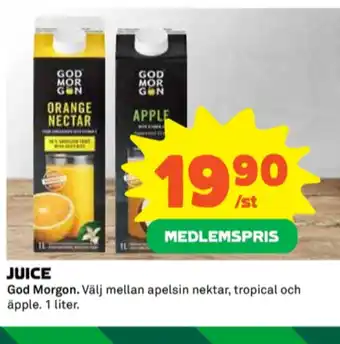 Coop God morgon juice erbjuda