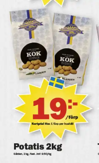 Pekås Gården potatis erbjuda