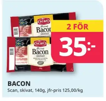 Tempo Scan baconskivor erbjuda