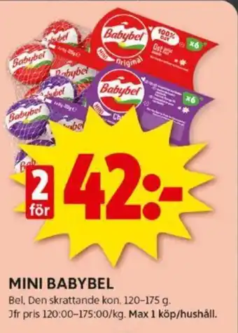 ICA Kvantum MINI BABYBEL erbjuda