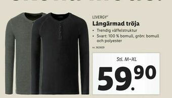 Lidl Långärmad tröja erbjuda