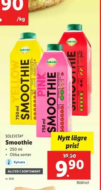 Lidl Smoothie erbjuda