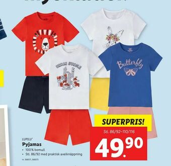 Lidl Pyjamas erbjuda