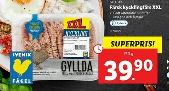Lidl Färsk kycklingfärs XXL erbjuda