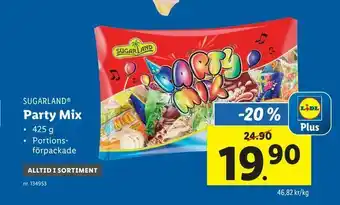 Lidl Party Mix erbjuda