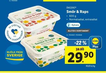 Lidl Smör & Raps erbjuda