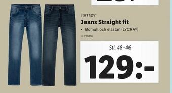 Lidl Jeans Straight fit erbjuda