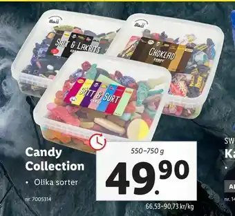 Lidl Candy Collection erbjuda