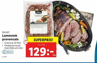 Lidl Lammstek provencale erbjuda