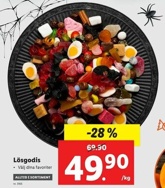 Lidl Lösgodis erbjuda