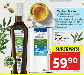 Lidl Extra jungfruolja erbjuda