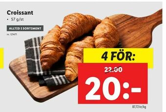 Lidl Croissant erbjuda