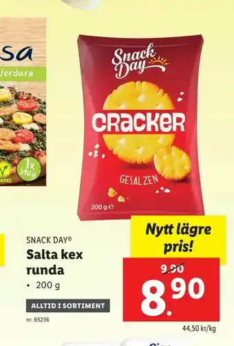 Lidl Salta kex runda erbjuda