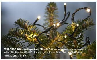 Elon STAR TRADING Ljusslinga Serie MicroLED erbjuda