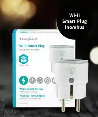 Elon NEDIS Smart Wifi plugg erbjuda