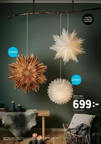 WATT & VEKE Julstjärna Oslo