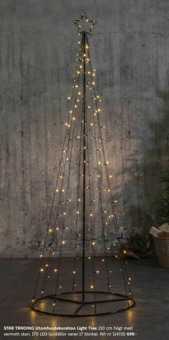 Elon STAR TRADING Utomhusdekoration Light Tree erbjuda