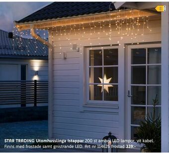 Elon STAR TRADING Utomhusslinga Istappar erbjuda