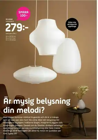 PR HOME Lampskärm