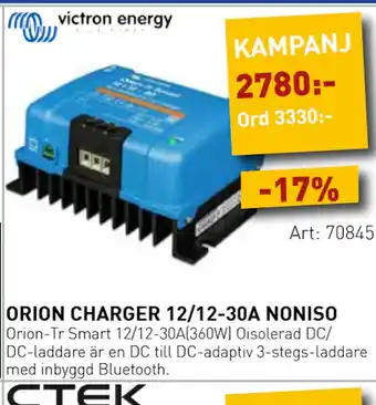 SeaSea ORION CHARGER 12/12-30A NONISO erbjuda