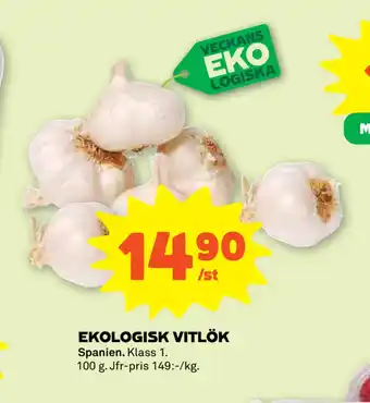 Stora Coop EKOLOGISK VITLÖK erbjuda