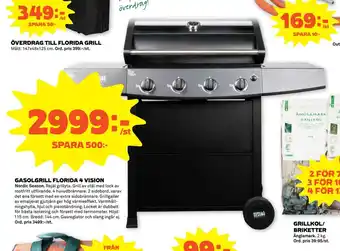 Stora Coop GASOLGRILL FLORIDA 4 VISION erbjuda