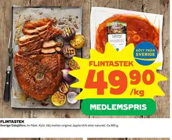 Coop FLINTASTEK erbjuda