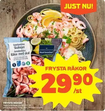 Stora Coop FRYSTA RÄKOR erbjuda