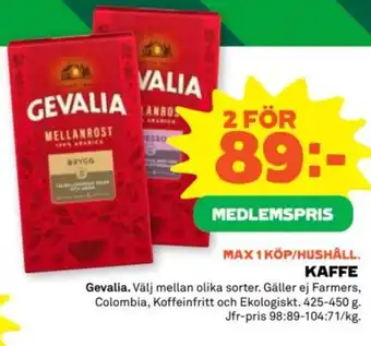 Stora Coop KAFFE erbjuda