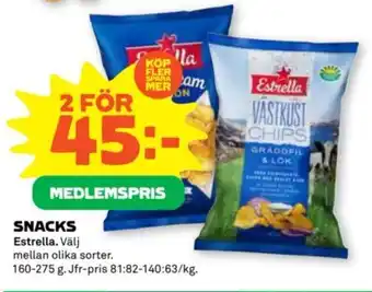 Stora Coop SNACKS erbjuda