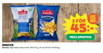 Coop SNACKS erbjuda