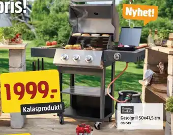 Jula Gasolgrill 50x41,5 cm erbjuda