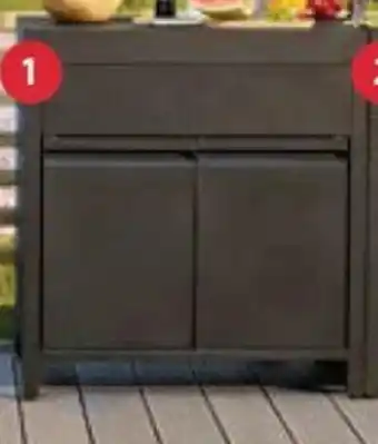 Jula Uteköksbänk med skåp erbjuda
