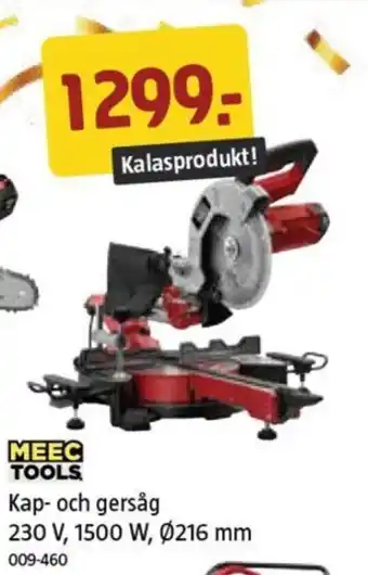 Jula Kap- och gersåg 230 V, 1500 W, Ø216 mm erbjuda