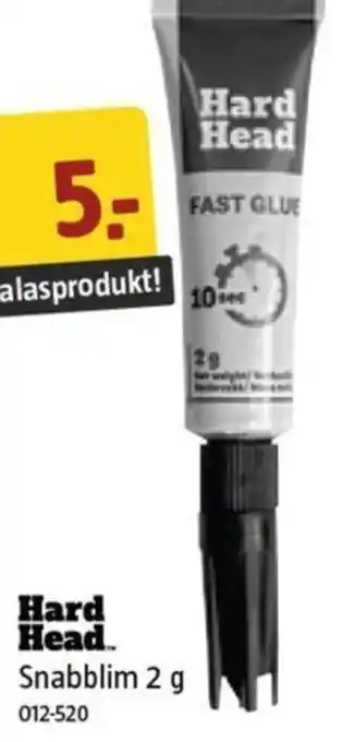 Jula Snabblim 2 g erbjuda