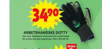 ICA Maxi Take care arbetshandskar erbjuda