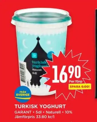 Willys Hemma Garant yoghurt erbjuda