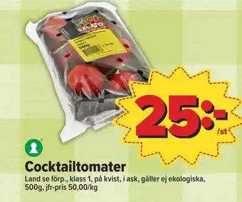 Östenssons Cocktailtomater erbjuda