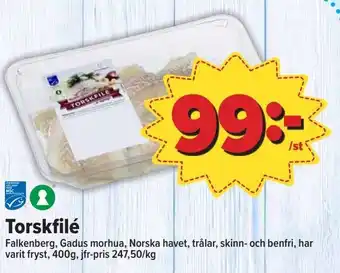 Östenssons Torskfilé erbjuda