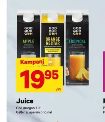 City Gross God morgon juice erbjuda