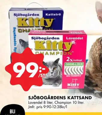 ÖoB SJÖBOGÅRDENS KATTSAND erbjuda