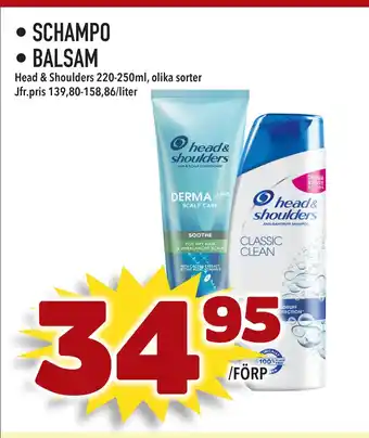 Supergrossen SCHAMPO • BALSAM erbjuda