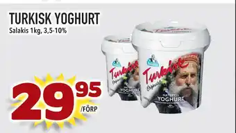 Supergrossen TURKISK YOGHURT erbjuda