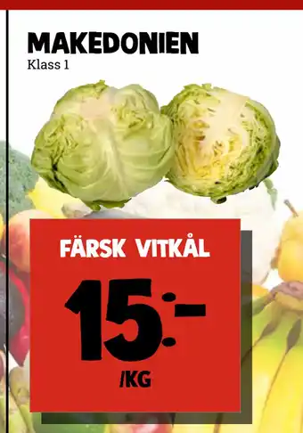 MatArket Färsk vitkål erbjuda