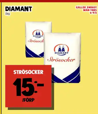 MatArket strösocker erbjuda