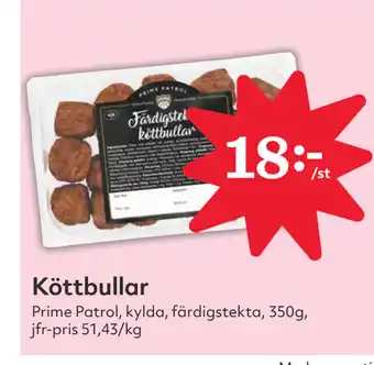 Hemköp Köttbullar erbjuda