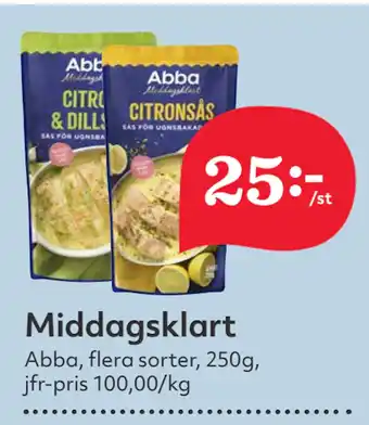 Hemköp Middagsklart erbjuda