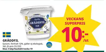 Tempo GRÄDDFIL erbjuda